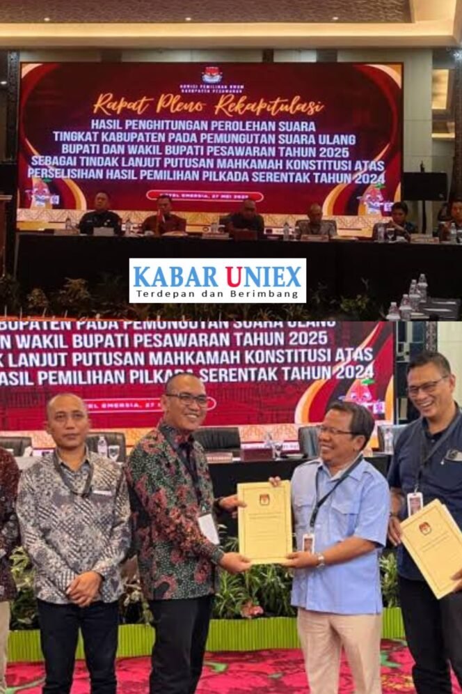 
					KPU Pesawaran Tetapkan Nanda-Anton Sebagai Bupati dan Wakil Bupati Pesawaran Priode 2025-2026.