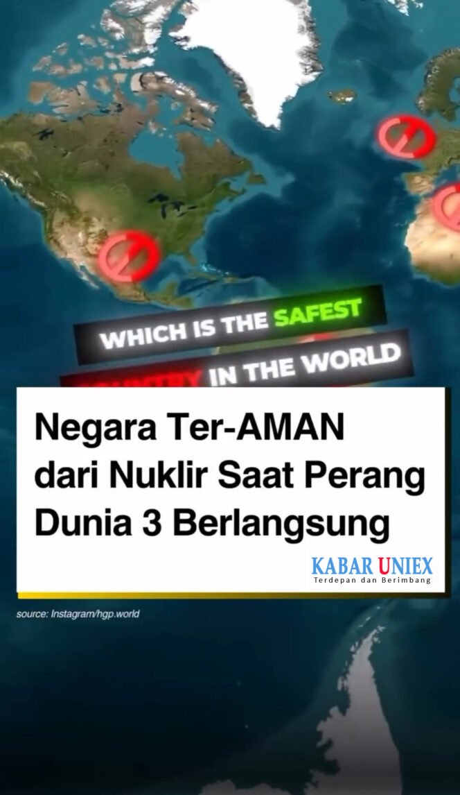 
					Indonesia Salah Satu Negara Teraman Saat Terjadi Perang Dunia Ke-3, Ini Alasannya